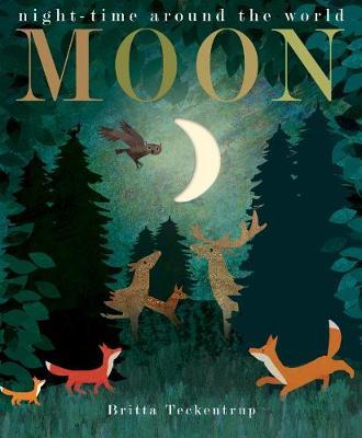 Britta Teckentrup | Moon: A Peek-Through Picture Book | 9781848698673 | Daunt Books