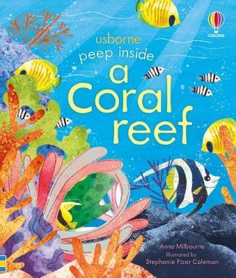 Anna Milbourne | Peep Inside a Coral Reef | 9781474982122 | Daunt Books