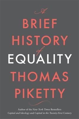 Thomas Piketty | A Brief History of Equality | 9780674273559 | Daunt Books